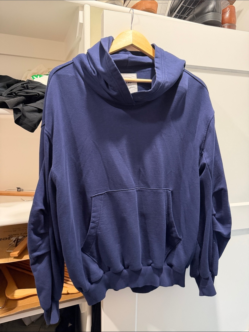 aerie Women's Turtleneck Sweatshirt - Navy